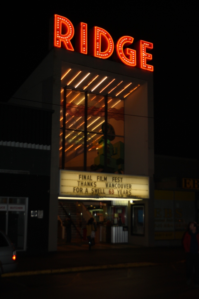 The Ridge Theatre: 1950-2013