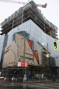 The Anvil Centre, slated to open later this year, is slated to be the city's new civic centre.
